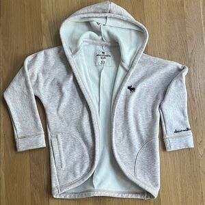 Abercrombie Kids Heathered Tan Hoodie
